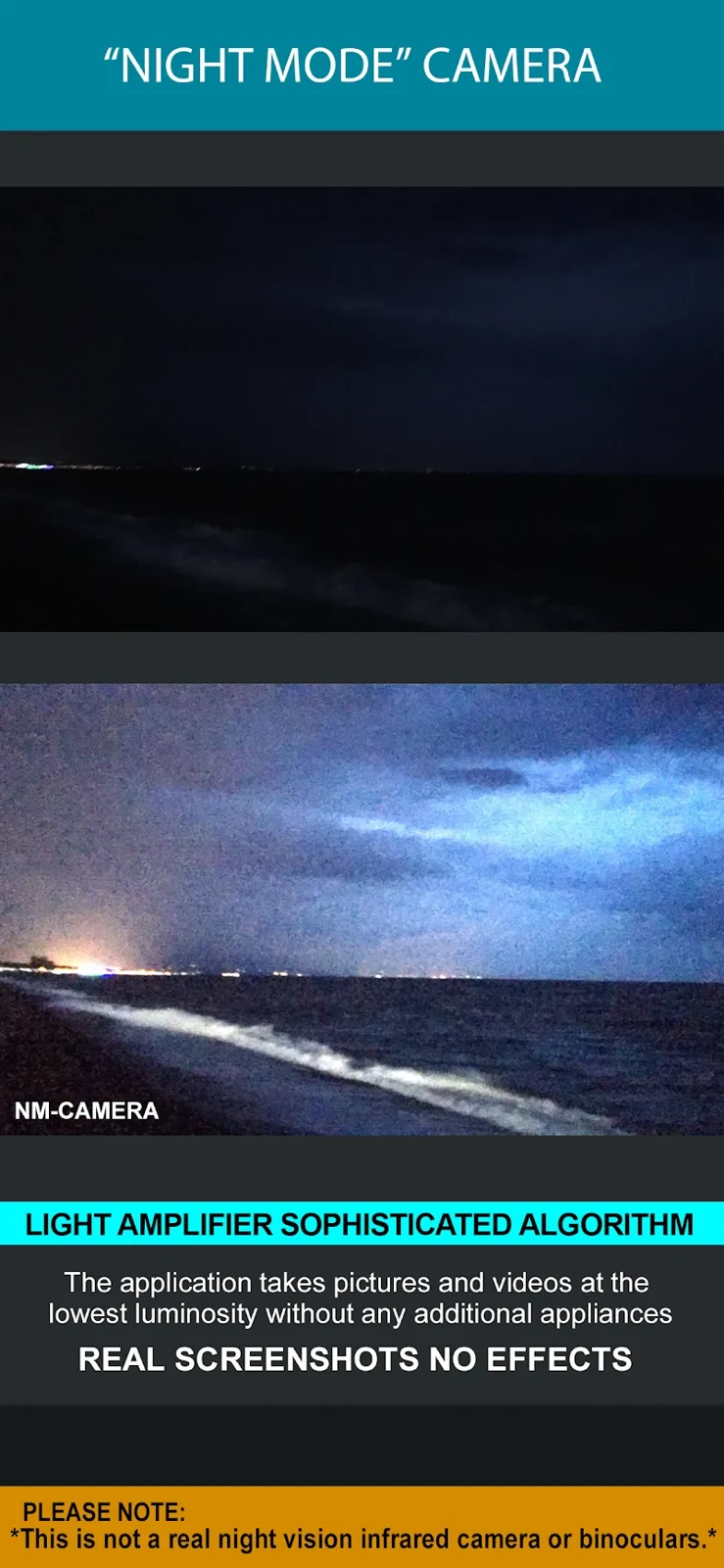 Screenshot 4 — Night Mode Camera Photo Video 3.3.5 MOD APK