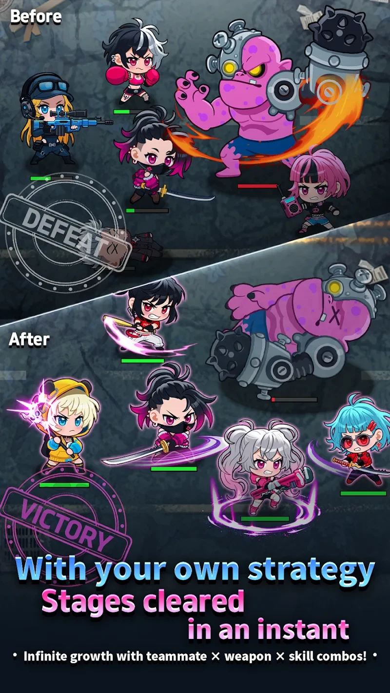 Screenshot 4 — Ninja Gangsters: Idle Streets 1.1.3 MOD APK