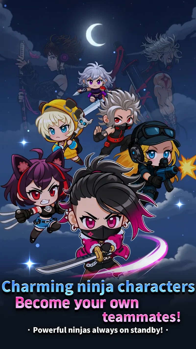 Screenshot 5 — Ninja Gangsters: Idle Streets 1.1.3 MOD APK