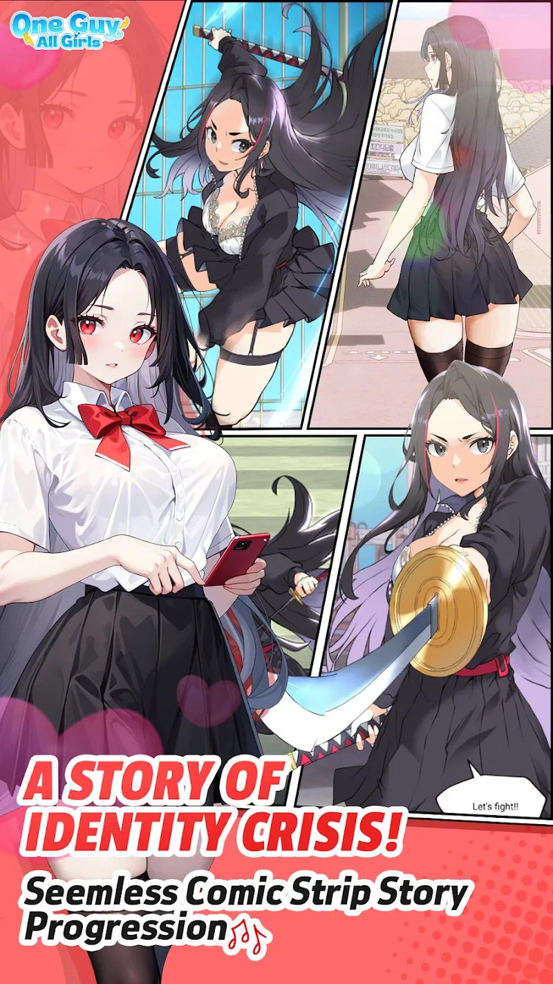 Screenshot 2 — One Guy, All Girls: Idle RPG 1.0.27144 MOD APK