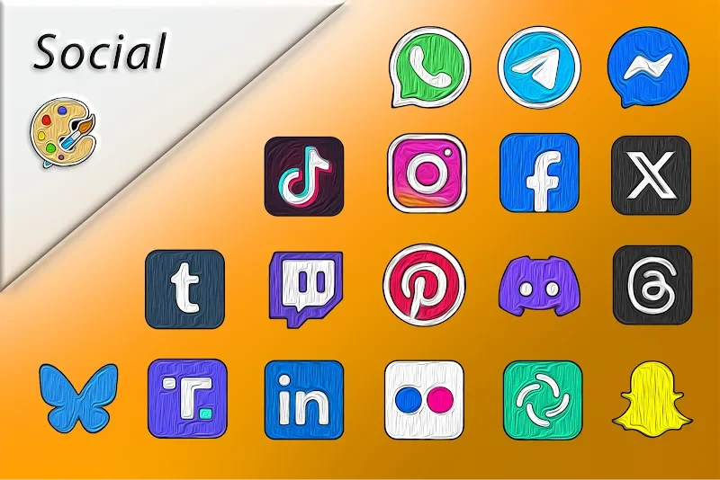 Screenshot 2 — Painting – Icon Pack 8.1 MOD APK