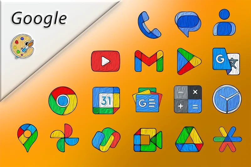 Captura de pantalla 3 — Painting – Icon Pack 8.1 MOD APK