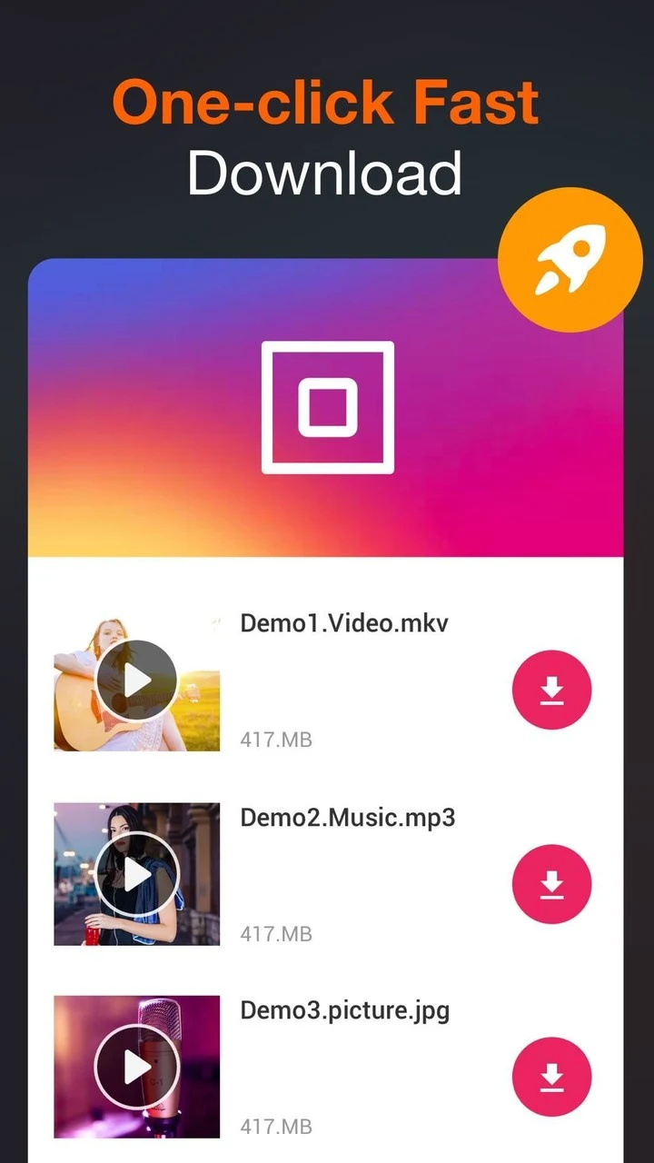 Screenshot 3 — Pengunduh Semua Video 2019 1.3.0 MOD APK