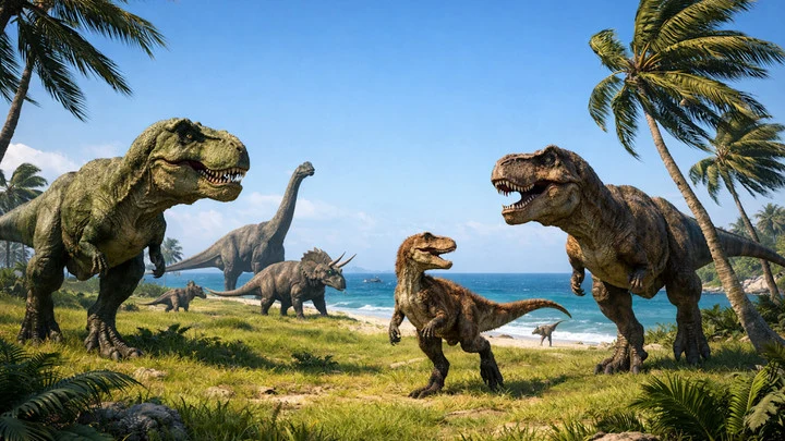 Screenshot 2 — Pertarungan Dinosaurus Primal 1.4 MOD APK