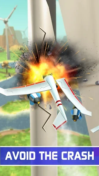 Capture d'écran 4 — Pesawat Pilot Pendaratan 3.0 MOD APK