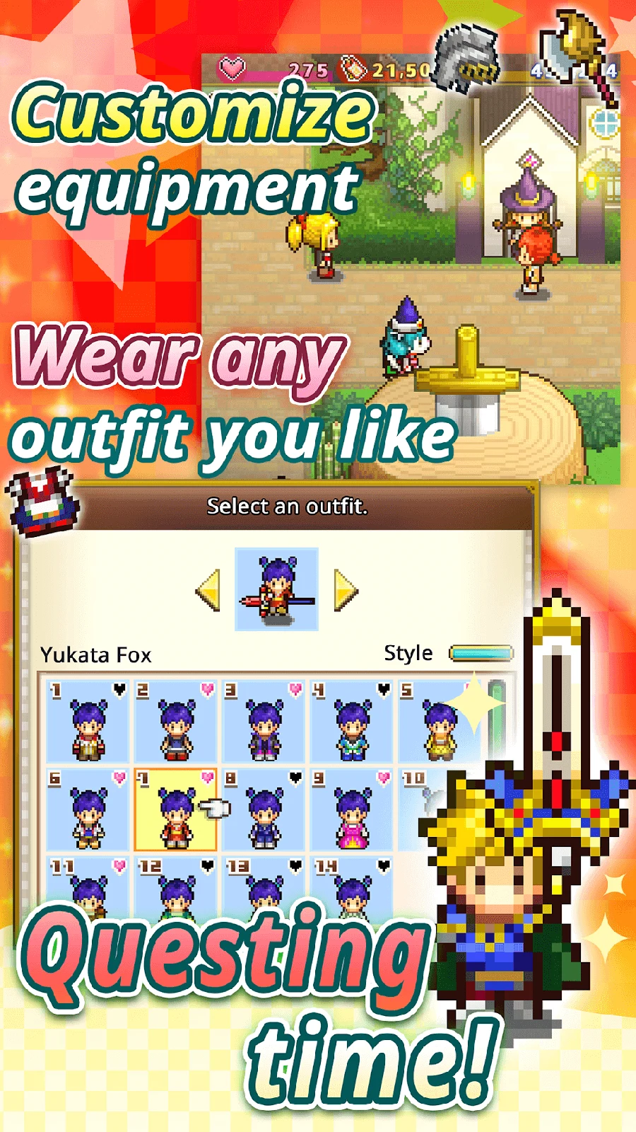 Screenshot 3 — Quest Town Saga 1.4.8 MOD APK