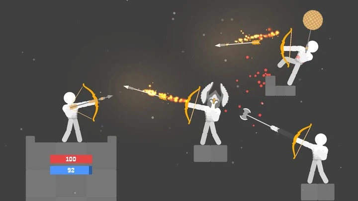 Captura de pantalla 3 — Descargar Ragdoll Archers Mod Apk v0.6.4 (sin anuncios), última versión 2026