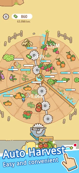 Ảnh chụp màn hình 3 — Ring Sprinkle Farm 1.0.8.0 MOD APK