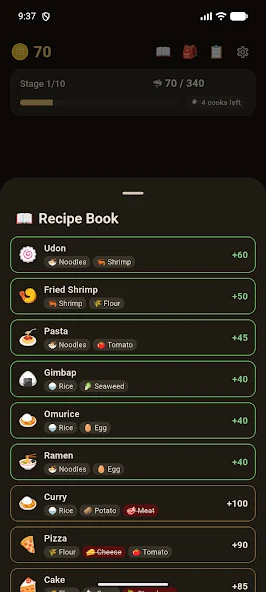 Screenshot 4 — Rush Hour Kitchen: Roguelike 1.0.0 MOD APK