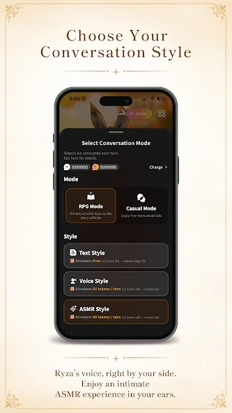 Capture d'écran 5 — RyzaChat:AI 1.0.2 MOD APK