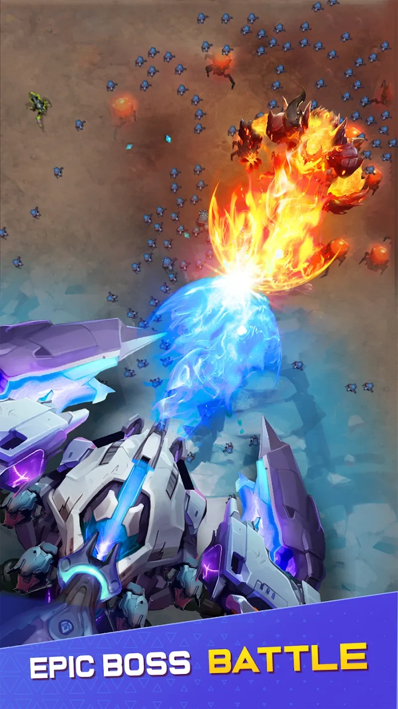 Screenshot 2 — SciFi Survivor: Mecha Survival 5.0.5080 MOD APK