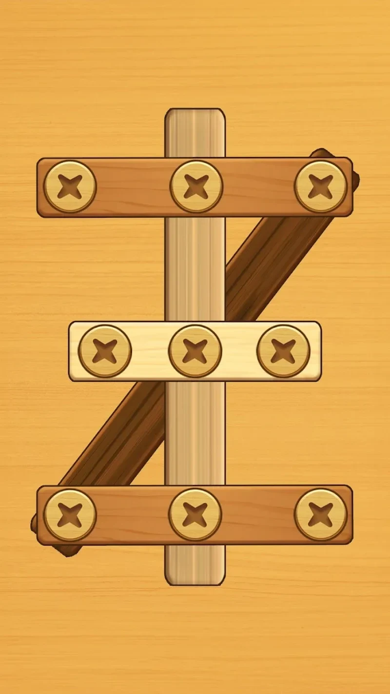 Screenshot 2 — Screw Puzzle: Wood Nut & Bolt™ 1.232 MOD APK