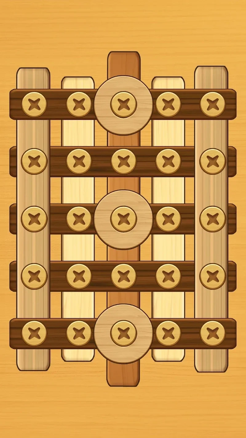 Screenshot 4 — Screw Puzzle: Wood Nut & Bolt™ 1.232 MOD APK
