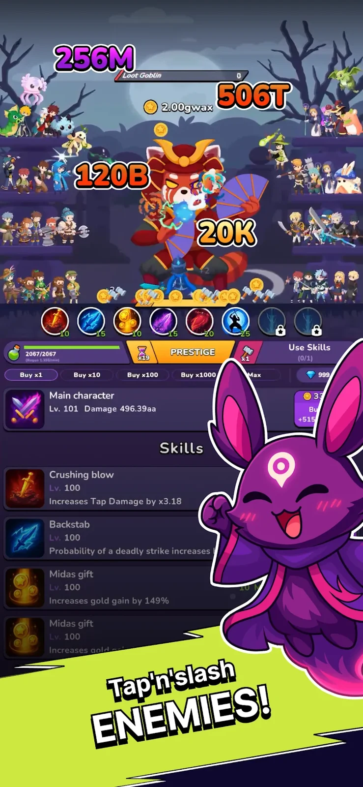 Screenshot 5 — Shards Of Time: Idle Clicker 1.13.3 MOD APK