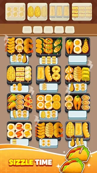 Screenshot 3 — Skewer Jam: Food Sort 1.88.1 MOD APK