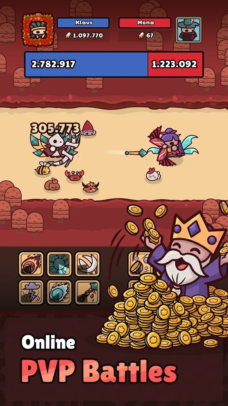 Screenshot 2 — Smith Legend: Idle Rpg TD 1.0.44 MOD APK