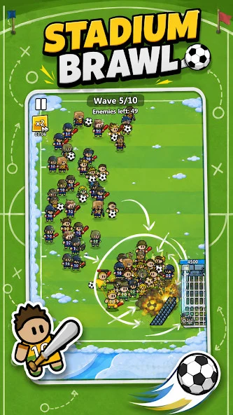 Screenshot 3 — Soccer War: Merge 1.1.4 MOD APK