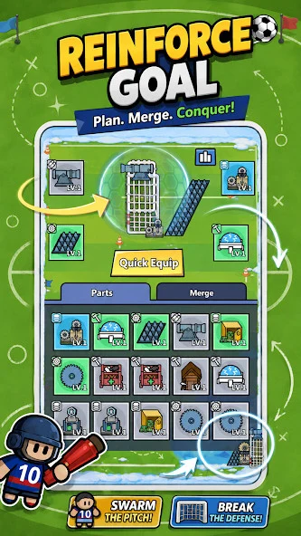 Screenshot 5 — Soccer War: Merge 1.1.4 MOD APK