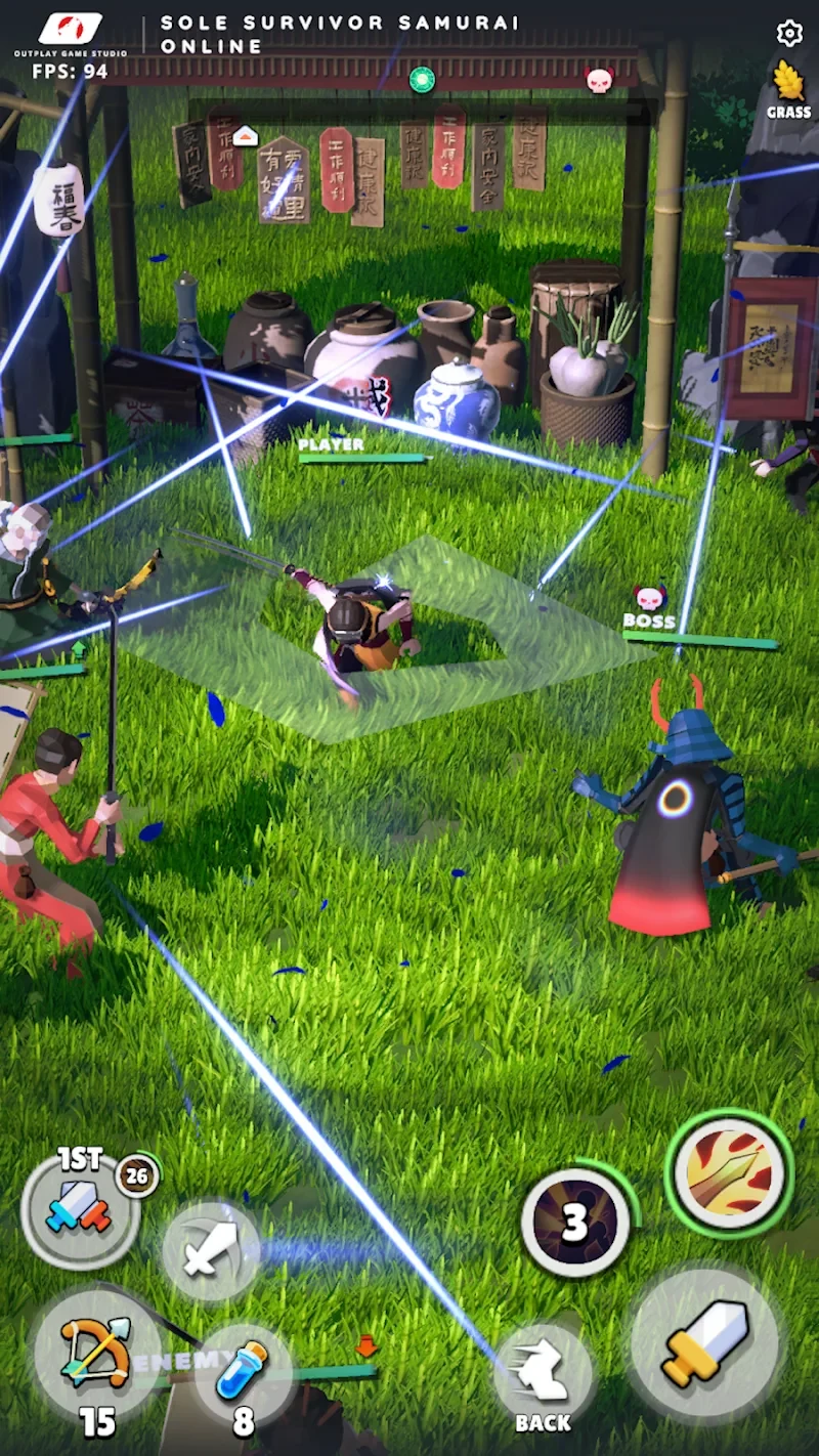 Screenshot 5 — Sole Survivor Samurai Online 1.0.8 MOD APK