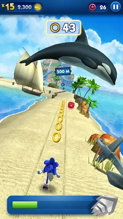 Screenshot 2 — Sonic Prime Dash 1.17.2 MOD APK