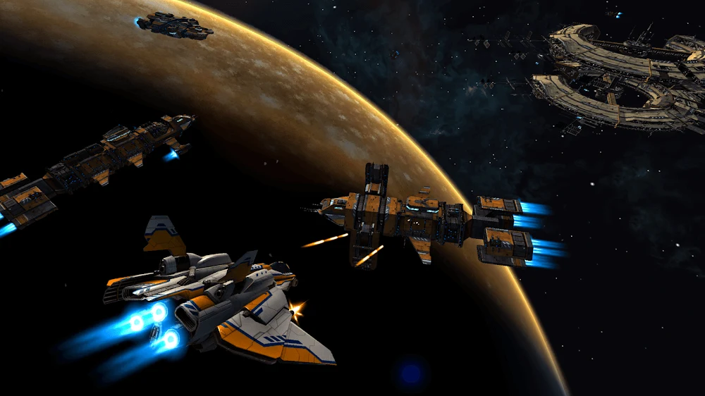 Captura de tela 2 — Space Commander 1.7.1 MOD APK