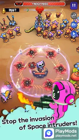 Screenshot 4 — Space Defense 1.1.5 MOD APK