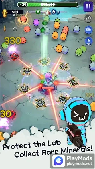 Ekran Görüntüsü 5 — Space Defense 1.1.5 MOD APK