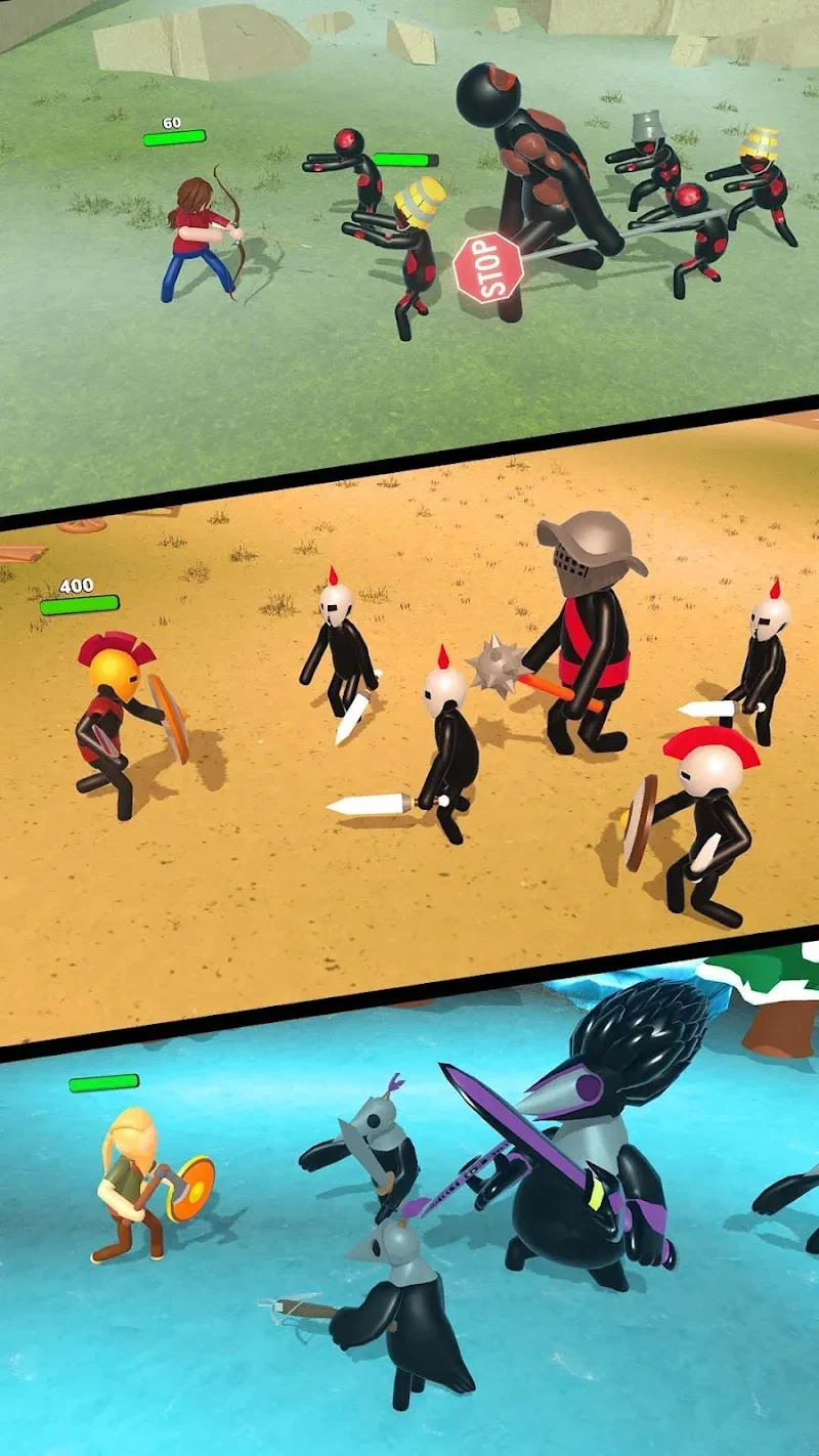 Screenshot 3 — Stickman Multiverse 1.0 MOD APK