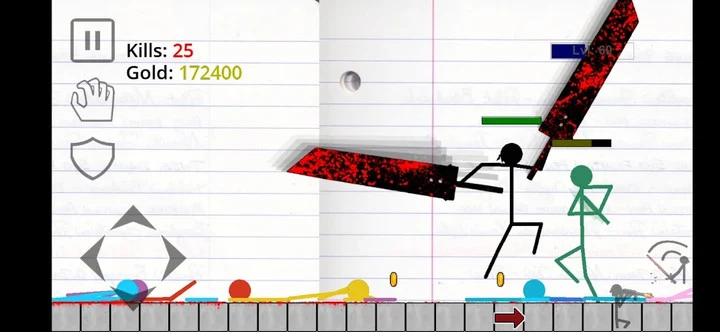 Capture d'écran 3 — Stickman Physics Battle Arena 2.7.42 MOD APK