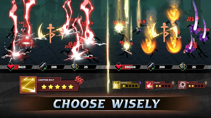 لقطة شاشة 2 — Stickman Roguelike: Epic RPG 0.0.265 MOD APK