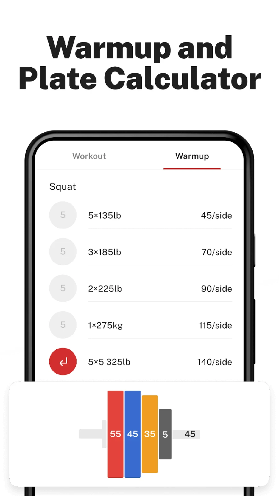 Captura de pantalla 4 — StrongLifts Weight Lifting Log 4.4.1 MOD APK