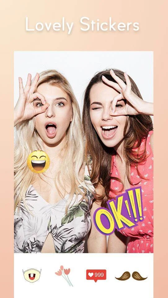 Screenshot 3 — Sweet Selfie Camera: Beauty Cam 5.0.1737 MOD APK