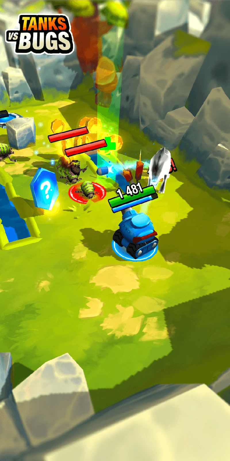 Screenshot 2 — Tanks vs Bugs 1.3.0 MOD APK