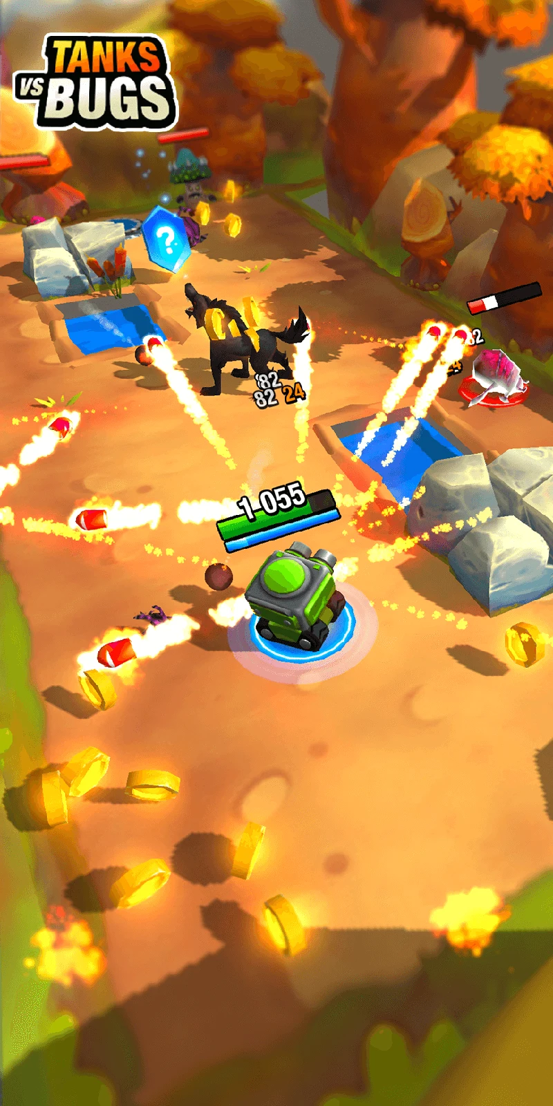 Screenshot 3 — Tanks vs Bugs 1.3.0 MOD APK