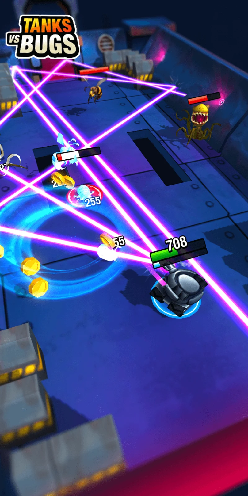 Screenshot 4 — Tanks vs Bugs 1.3.0 MOD APK