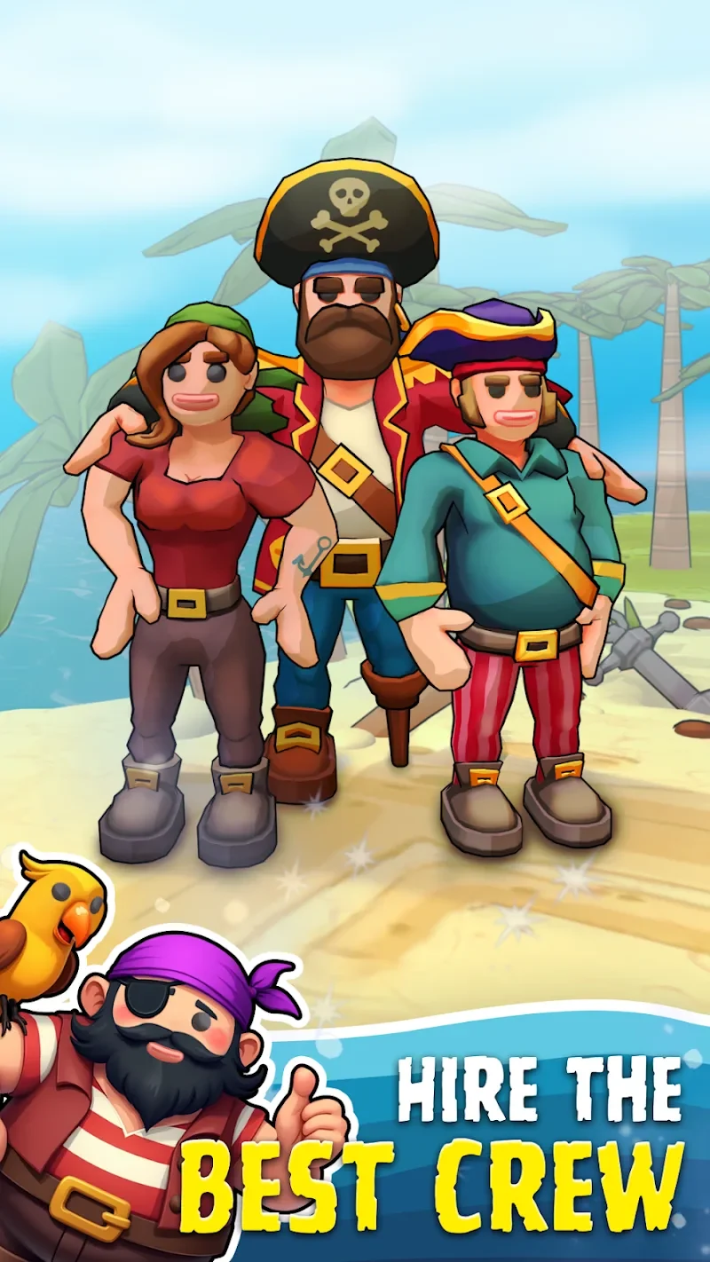 Captura de tela 2 — The Lost Pirate: Treasure Hunt 1.0.4 MOD APK