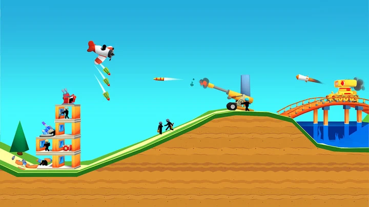 Screenshot 2 — The Planes: sky bomber 2.2.3 MOD APK