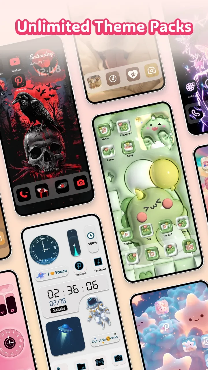 Screenshot 2 — Themely – Icons & Widgets 1.0.0.828 MOD APK