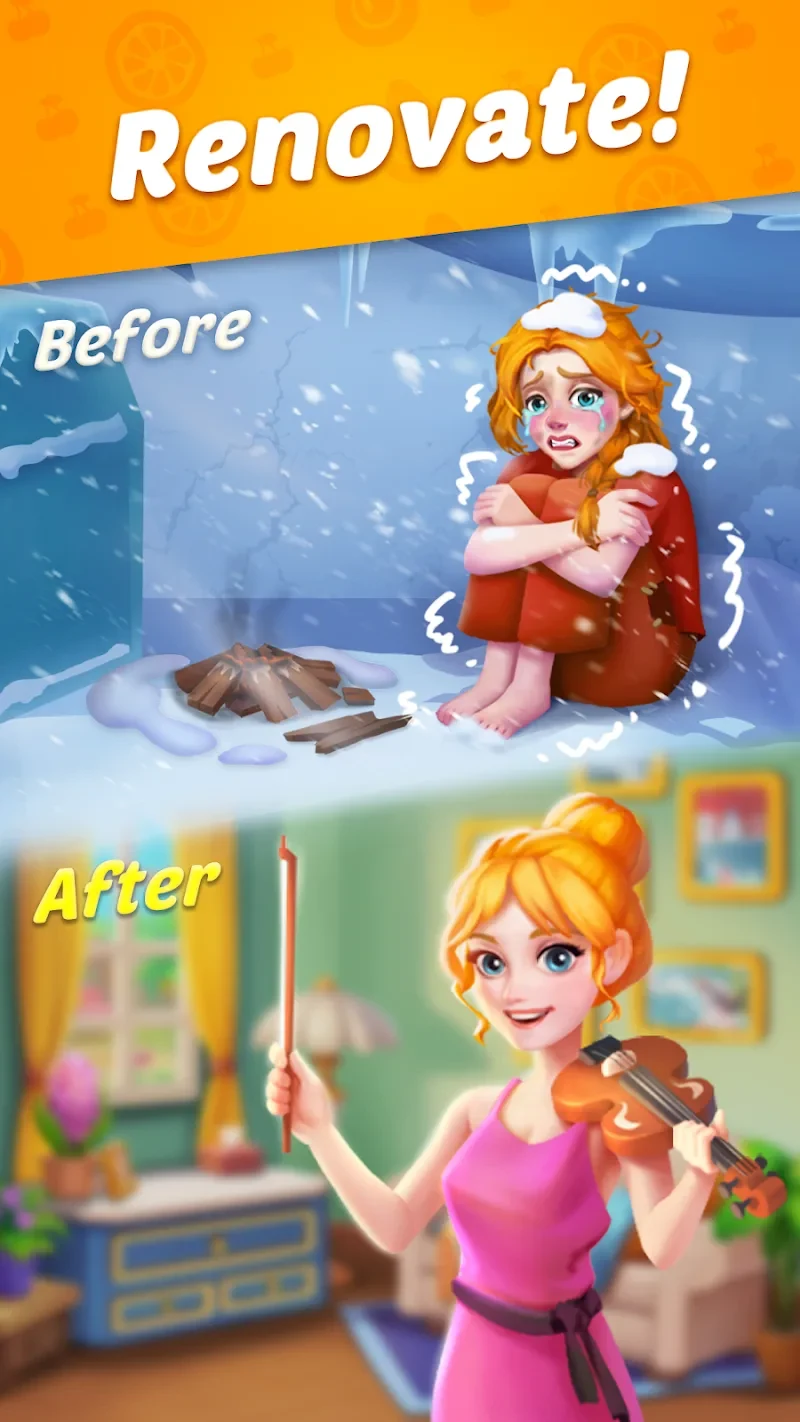 Capture d'écran 4 — Tile Story: Match Puzzle Game 3.9.1.5115 MOD APK