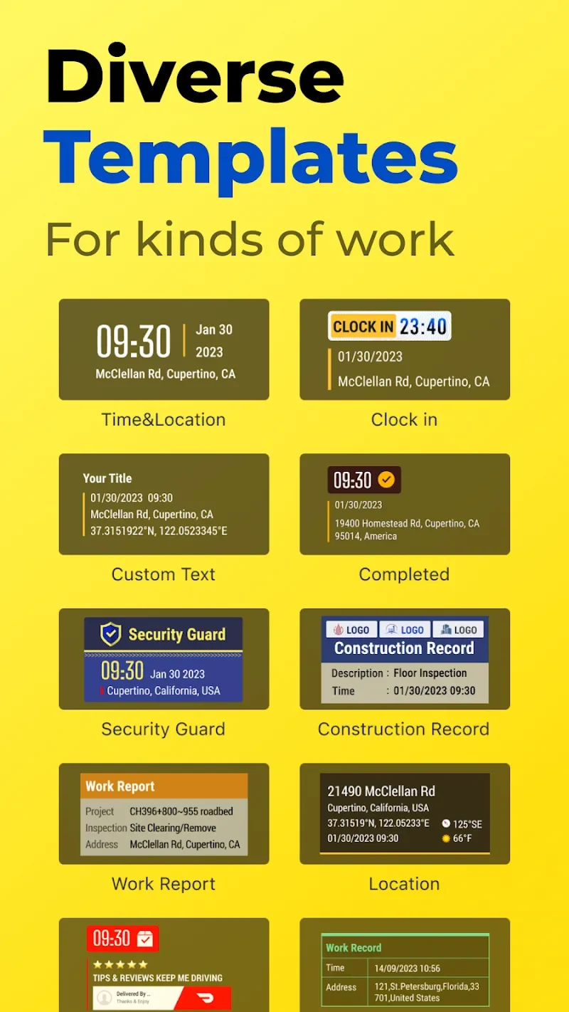 Ekran Görüntüsü 4 — Timemark: Photo Proof 10.0.31 MOD APK