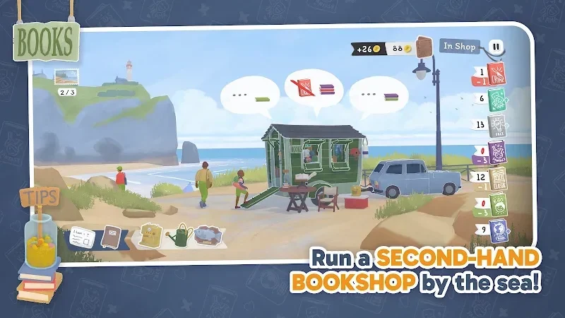 Screenshot 2 — Tiny Bookshop 1.1.10 MOD APK