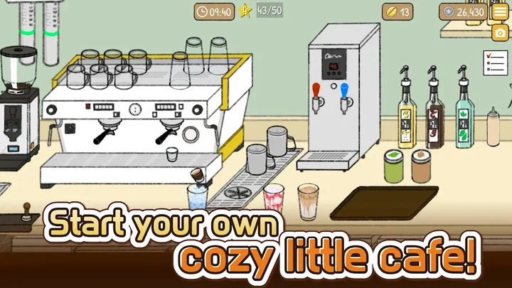 Screenshot 2 — Tiny Coffee Shop Story 3.9.8 MOD APK