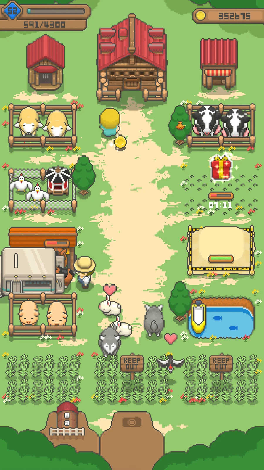Capture d'écran 2 — Tiny Pixel Farm 1.5.12 MOD APK