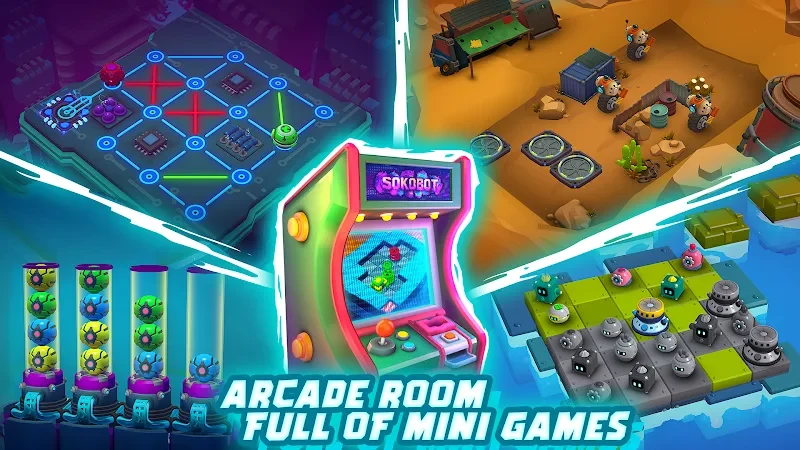Screenshot 3 — Tiny Robots: Portal Escape 1.34 MOD APK