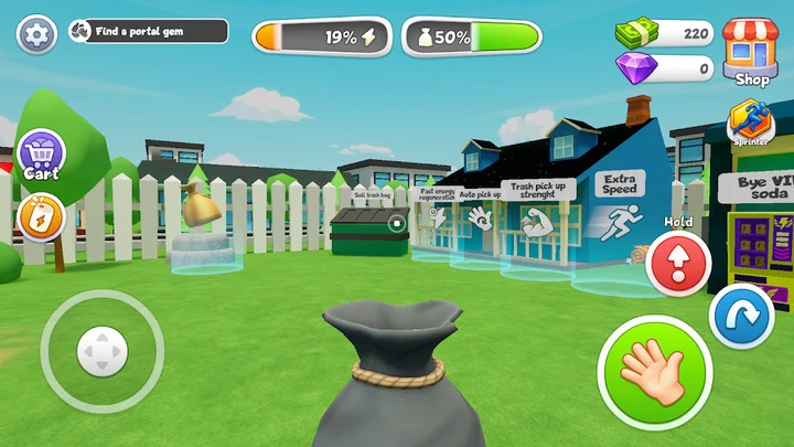 Ảnh chụp màn hình 2 — Trash Simulator: Find Treasure 0.1.0 MOD APK