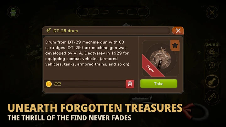 Screenshot 2 — Treasure Hunter: Echo of War 0.78 MOD APK