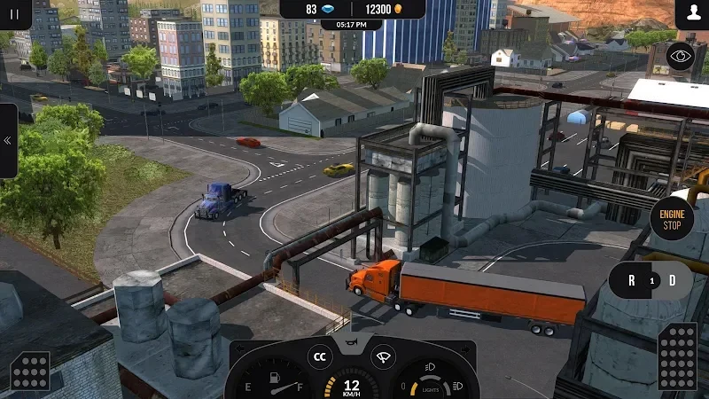Screenshot 3 — Truck Simulator PRO 2 1.9.1 MOD APK