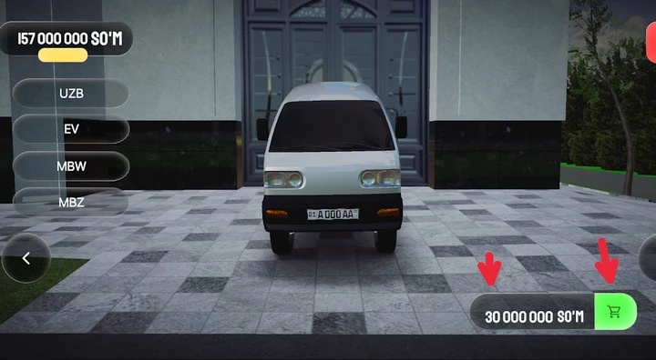 Screenshot 2 — UZB PARKING 1.1.8 MOD APK