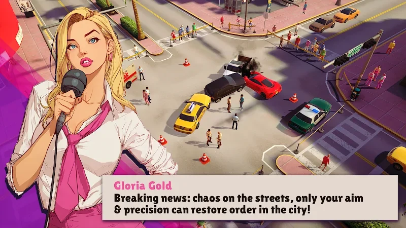 Capture d'écran 2 — Vice Sniper: Crime Shooting 3D 1.22 MOD APK