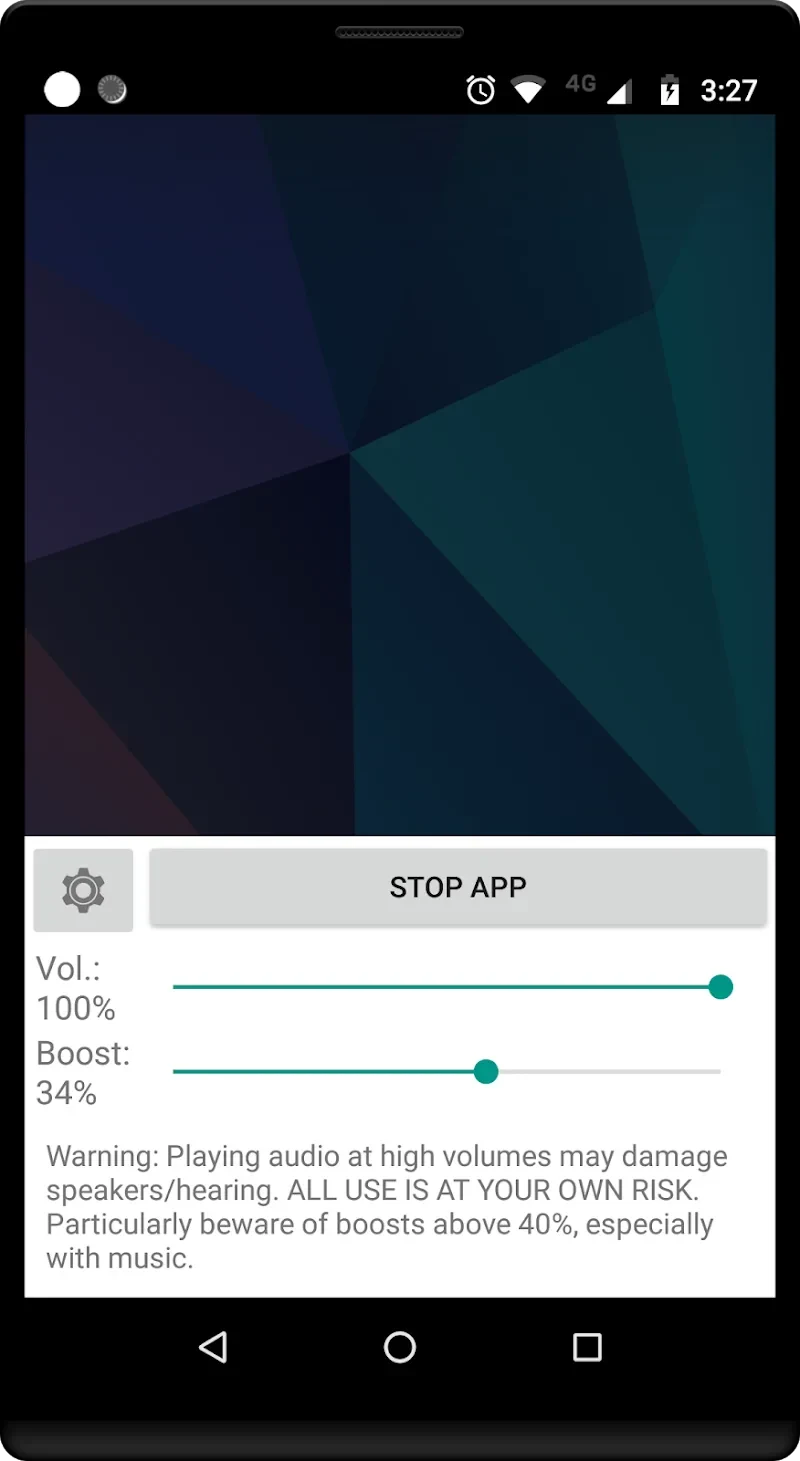 Capture d'écran 2 — Volume Booster GOODEV 8.1 MOD APK